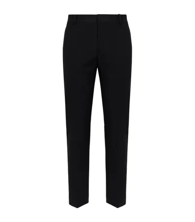 Alexander Mcqueen Black Smoking Trousers