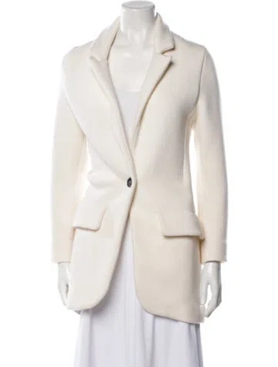 Pre-owned Alexander Mcqueen Wool Coat In Neutral