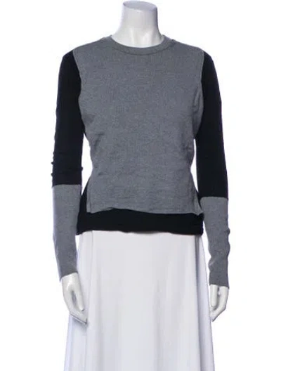 Pre-owned Alexander Mcqueen Wool Colorblock Pattern Sweater In Multi