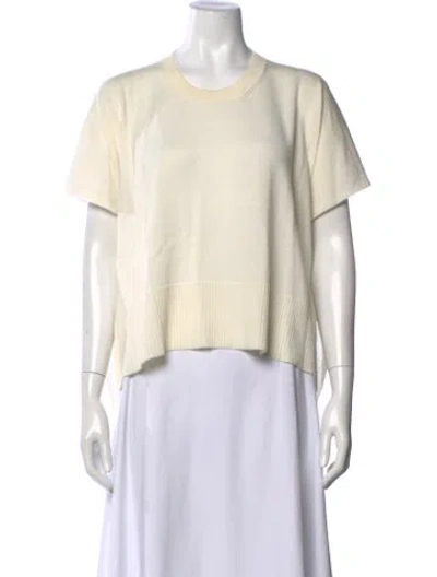 Pre-owned Alexander Mcqueen Wool Crew Neck Sweater In Neutral