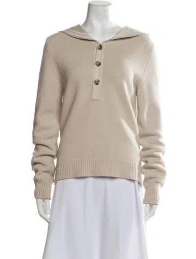 Pre-owned Alexander Mcqueen Wool Crew Neck Sweater In Neutrals