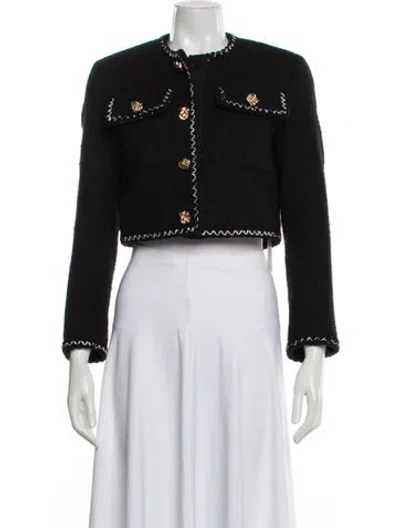 Pre-owned Alexander Mcqueen Wool Evening Jacket W/ Tags In Black