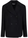 Alexander Mcqueen Women Coat In Black