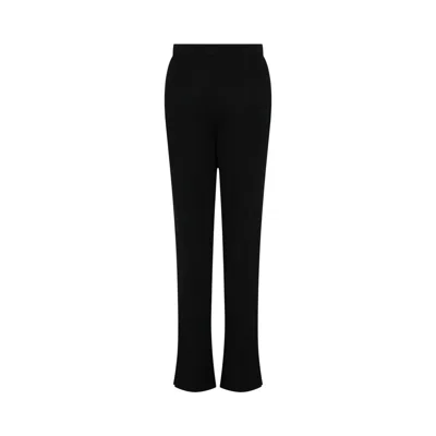 Pre-owned Alexander Mcqueen Wool Flare Hem Trousers 'black' | Women's Size 44