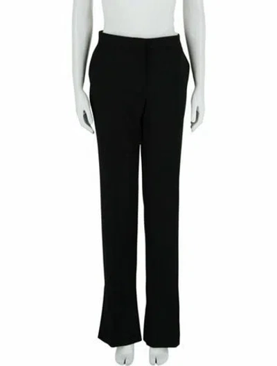 Pre-owned Alexander Mcqueen Wool Flared Pants W/ Tags In Black