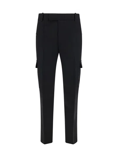 ALEXANDER MCQUEEN WOOL GABARDINE TROUSERS