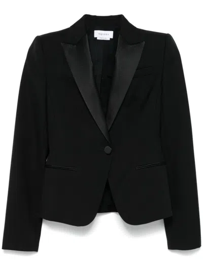 Alexander Mcqueen Wool Jacket In Black
