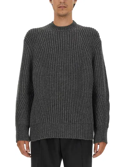 Alexander Mcqueen Wool Jersey. In Black