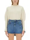 Alexander Mcqueen Alexander Mc Queen Wool Jersey. In Neutrals