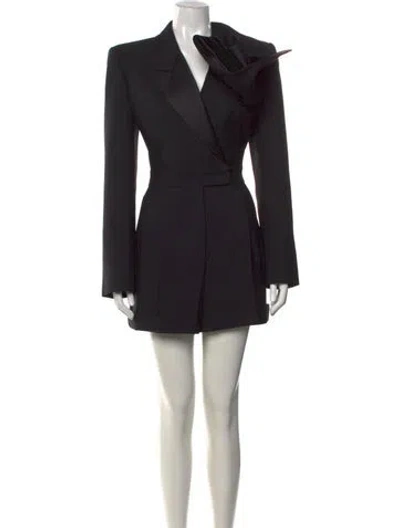 Pre-owned Alexander Mcqueen Wool Jumpsuit W/ Tags In Blue
