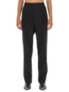 Alexander Mcqueen Wool Pants In Black
