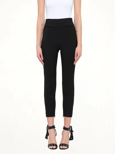 Alexander Mcqueen Wool Pants In Black
