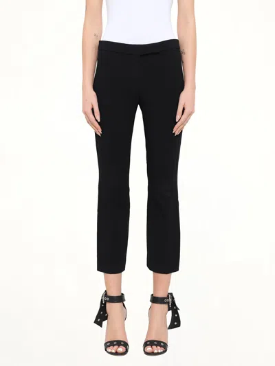 Alexander Mcqueen Wool Pants In Black