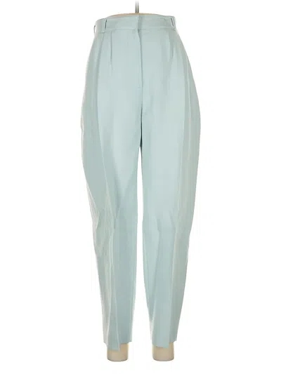 Pre-owned Alexander Mcqueen Wool Pants In Blue