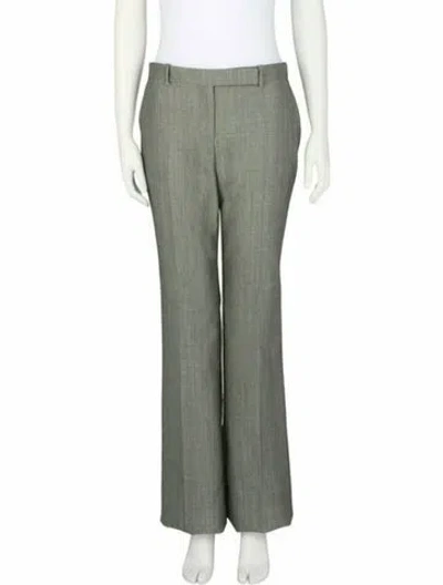 Pre-owned Alexander Mcqueen Wool Pants W/ Tags In Grey
