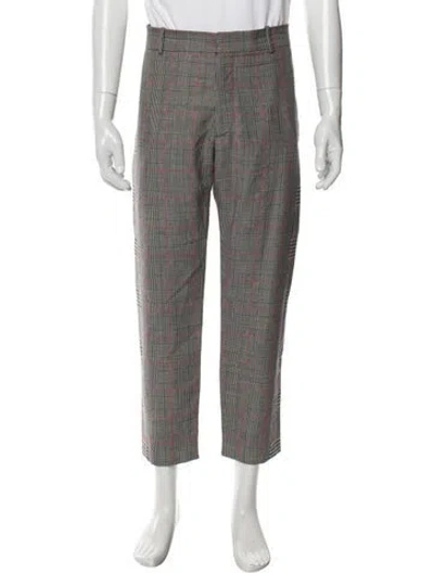 Pre-owned Alexander Mcqueen Wool Pants In White