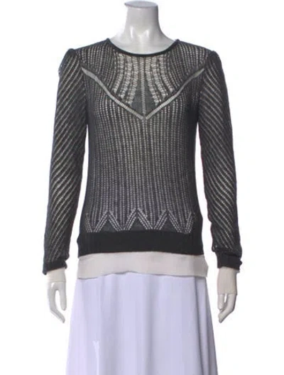 Pre-owned Alexander Mcqueen Wool Patterned Sweater