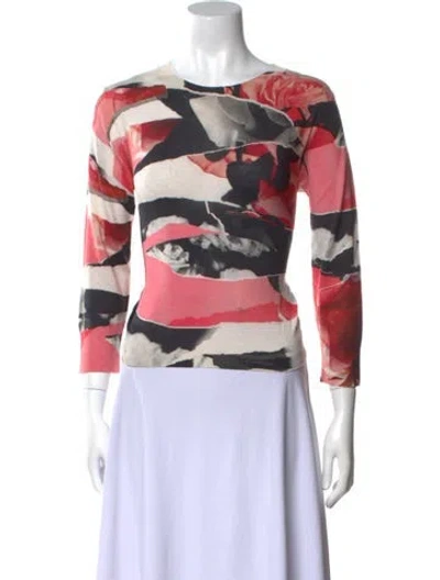 Pre-owned Alexander Mcqueen Wool Printed Sweater In Neutral