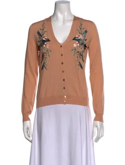 Pre-owned Alexander Mcqueen Wool Printed Sweater W/ Tags In Neutral