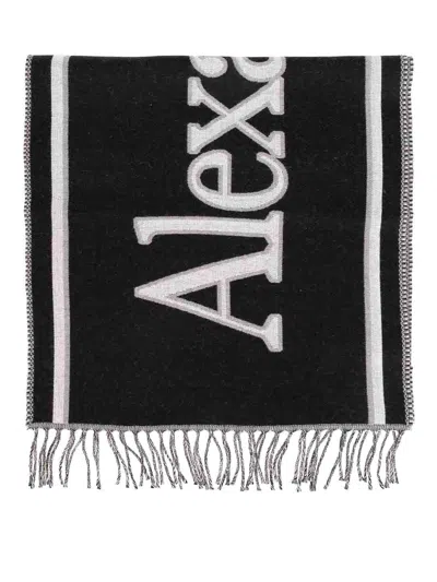 ALEXANDER MCQUEEN WOOL SCARF