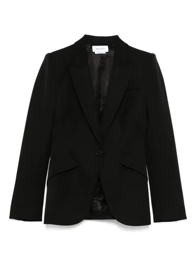 Alexander Mcqueen Wool Single-breasted Blazer In Black