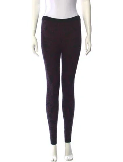 Pre-owned Alexander Mcqueen Wool Skinny Leg Pants In Blue
