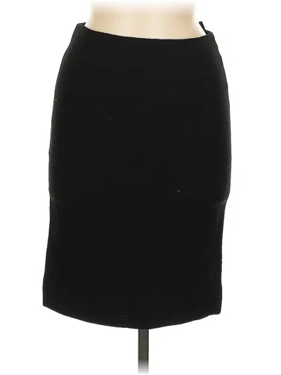 Pre-owned Alexander Mcqueen Wool Skirt In Black