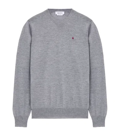 ALEXANDER MCQUEEN WOOL SKULL SWEATER