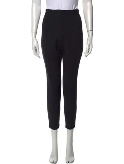 Pre-owned Alexander Mcqueen Wool Straight Leg Pants In Multi