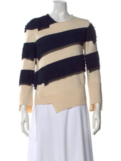 Pre-owned Alexander Mcqueen Wool Striped Sweater