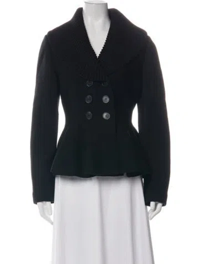 Pre-owned Alexander Mcqueen Wool Sweater In Black