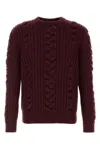 Alexander Mcqueen Alexander Mc Queen Wool Sweater In Brown