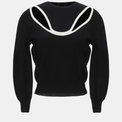 Pre-owned Alexander Mcqueen Wool Sweaters Xs In Black