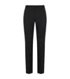 Alexander Mcqueen Alexander Mc Queen Organic Cotton Trousers In Black