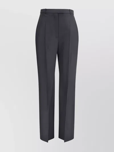 Alexander Mcqueen Wool Trousers Satin Stripes