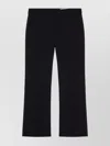 Alexander Mcqueen Alexander Mc Queen Black Tailored Trousers In Wool In Black