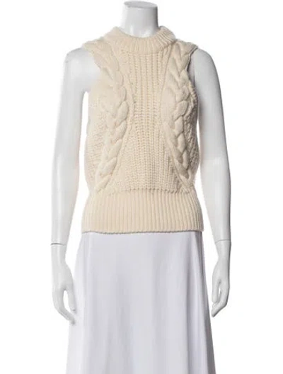 Pre-owned Alexander Mcqueen Wool Vest In Neutrals