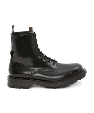 ALEXANDER MCQUEEN ALEXANDER MCQUEEN WORKER COMBAT BOOTS
