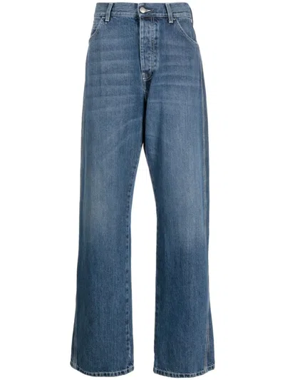 Alexander Mcqueen Alexander Mc Queen Workwear Denim Jeans In Blue