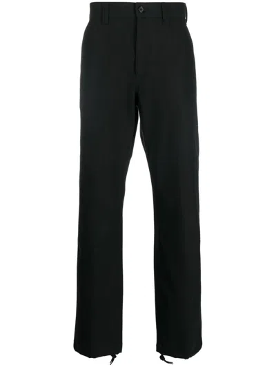 Alexander Mcqueen Workwear Trousers In Black