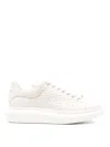 Alexander Mcqueen Leather Sneakers In White