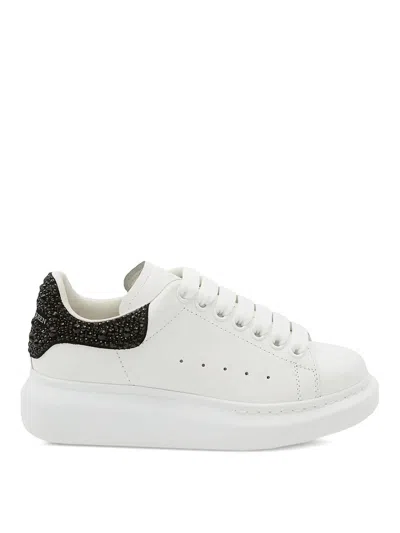 Alexander Mcqueen Mcqueen Oversized Crystal Embellished Sneaker In Multi