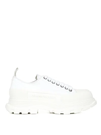Alexander Mcqueen Tech Fabric Sneakers In White