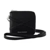 Alexander Mcqueen Zip Around Billfold Wallet - Black - Leather In Black