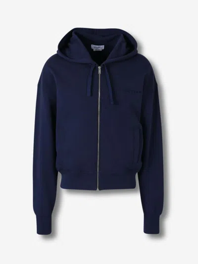 ALEXANDER MCQUEEN ALEXANDER MCQUEEN ZIP HOODED SWEATSHIRT