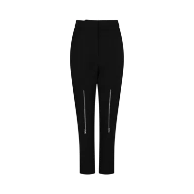 Pre-owned Alexander Mcqueen Zip Leg Pants 'black' | Women's Size 38