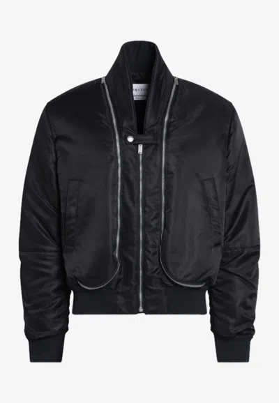ALEXANDER MCQUEEN ZIP-UP BOMBER JACKET