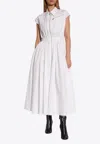 Alexander Mcqueen Sleeveless Dress In White