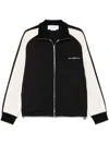 Alexander Mcqueen Zip-up Sweatshirt In Black