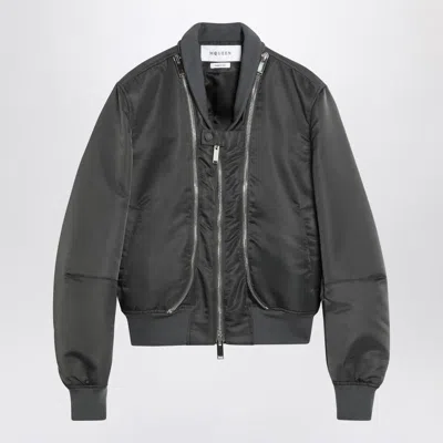 ALEXANDER MCQUEEN ALEXANDER MCQUEEN ZIPPED BOMBER JACKET